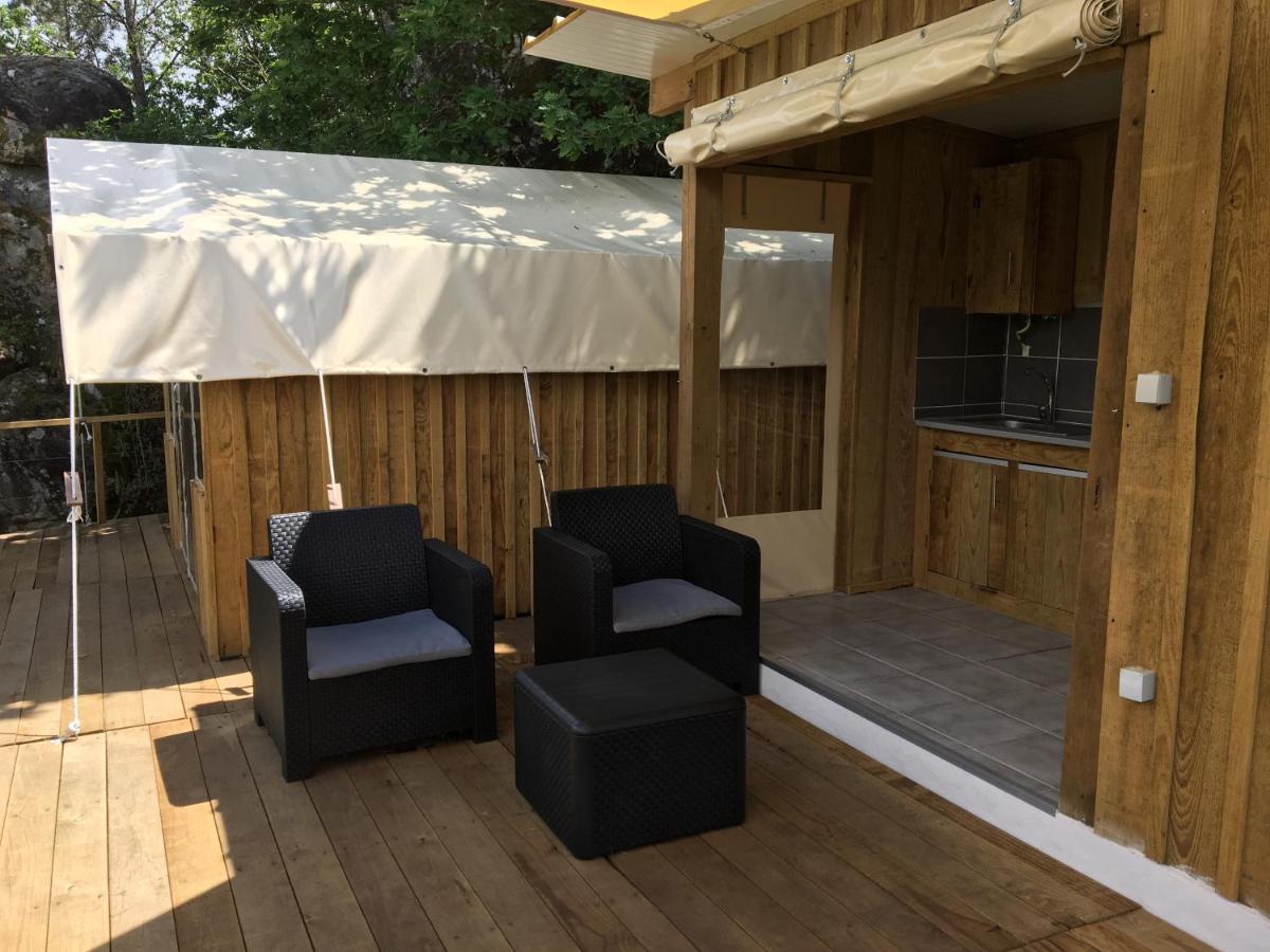 Glamping Cabana Nas Arvores ポンテ・ダ・バルカ エクステリア 写真